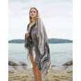 thumbnail image 2 of Black Marble Beach Towels Oversized Super Absorbent, Retro Chic Abstract Mottled Texture Art Lightweight Bath Towel Quick Dry Sets For Bathroom/Pool/Rv Camping/Beach Play/Gym Room/Picnic 35"x70", 2 of 8