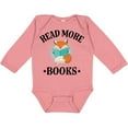 thumbnail image 3 of Inktastic Reading Group Fox Read More Books Boys or Girls Long Sleeve Baby Bodysuit, 3 of 5