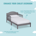 Dream on Me Sydney Toddler Bed, Steel Grey