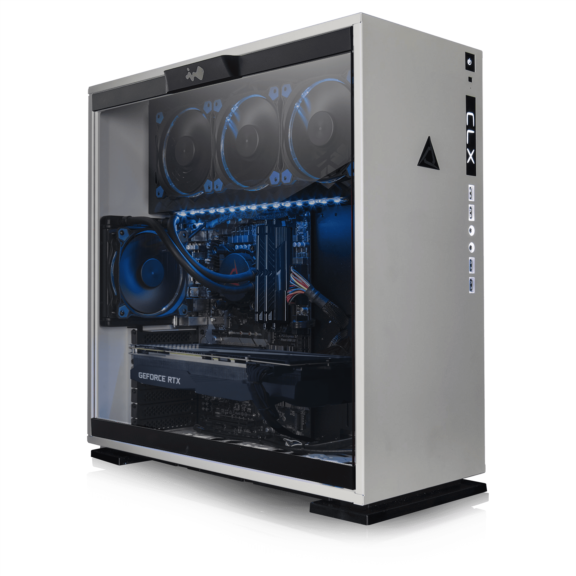 CLX SET GAMING PC Intel Core i7 8700K 3.70GHz (6 Cores) 16GB DDR4 3TB