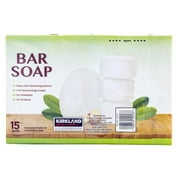 Kirkland Signature Bar Soap with Shea Butter 4.5 Ounce (15 Count)