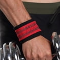 thumbnail image 3 of Weight Lifting Straps - Wrist Straps for Weight Lifting, Deadlifting, Exercise, Strength Training, 3 of 4