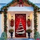 thumbnail image 1 of Mineart Christmas Snowman Door Cover Festive Design Decorative Door Curtain Hanging for Home Entryway Party Holiday Decoration, 1 of 1