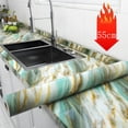 thumbnail image 2 of 55CM DIY Adhesive Wall Wallpaper Marble Dining Room Kitchen Cabinet Decoration Mold Resistant And Waterproof Wall Sticker Home, 2 of 10