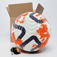 thumbnail image 4 of Balón de fútbol de alta calidad, de PU, sin costuras, tamaño 5, para entrenamiento de equipos de adultos, 4 of 5