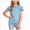 A1-Blue, variant on 10-11 Years Juniors Girls Boys Girls Summer Flying Sleeve Top Casual Shirts Tops Basic Short Sleeve,A1-Blue