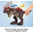 thumbnail image 6 of Imaginext Jurassic World Carnotaurus Dinosaur Toy with Spike Strike Action, 2-Piece Preschool Toys, 6 of 8