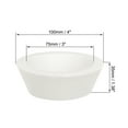 thumbnail image 3 of Uxcell 4-Inch Flaring Cup Grinding Wheel 80 Grits White Aluminum Oxide, 3 of 5