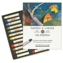 Sennelier Oil Pastel Set, 24-Colors, Landscape