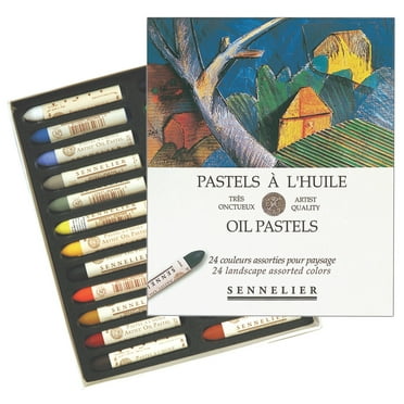 Sennelier Oil Pastel Set, 24-Colors, Landscape
