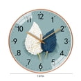 thumbnail image 3 of Teissuly Wall Clock Silent Non-Ticking Battery Operated, 8 inch Quartz Decorative, Easy To Read School Clock Teissuly WER202311214529, 3 of 8