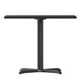 thumbnail image 6 of Emma + Oliver 36" Square Black Laminate Table Top with 30"x30" Table Height Base, 6 of 8