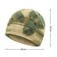 thumbnail image 6 of Unisex Cycling Hat Sports Hat Windproof Breathable Baggy Hat Warm Sweat Absorbent Beanie for Running Exercise Ski Camping Cold Weather Light Color, 6 of 9