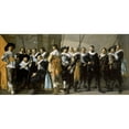 thumbnail image 3 of Hals, Frans 14x9 Black Modern Framed Museum Art Print Titled - Meagre Company, 3 of 5