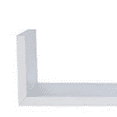 thumbnail image 5 of 3 Floating U Shelves,8.5" D x 17.9" W x 4.6" H, White, 5 of 6