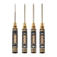 thumbnail image 1 of Juego de controladores hexagonales RC Eigraketly mango hueco de titanio dorado y negro 4 pack/lote, 1 of 6