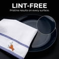 thumbnail image 7 of Unique Bargains 2Pcs Cotton Absorbent Fast Drying Dish Towels White Carrots 25" x 15", 7 of 7