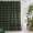 Hunter, Forest, Moss, Black, variant on Black Brown Buffalo Plaid Shower Curtain - Water Repellent Fabric Shower Curtains Washable, Geometric Classic Checkered Decorative Polyester Cloth Bathroom Curtains Modern Bath Decor 36"x72"