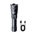 thumbnail image 2 of Rechargeable LED Flashlight, 900000 High Lumens Super Bright Tactical Flashlights with Digital Power Display, 5 Modes Zoomable Waterproof Portable Handheld Flashlight for Camping, 2 of 4