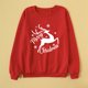 thumbnail image 2 of Señoras Moda Casual Manga larga Navidad Impreso Padre-hijo Sudadera Mamá Fridja nalpqowj602, 2 of 3