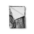thumbnail image 2 of Letter D Soft Flannel Fleece Throw Blanket, Alphabet D Letter Reference to Someone's Name Symbolic Character Education Art, Cozy Plush for Indoor and Outdoor Use, 50" x 70", Black Grey, by Ambesonne, 2 of 6