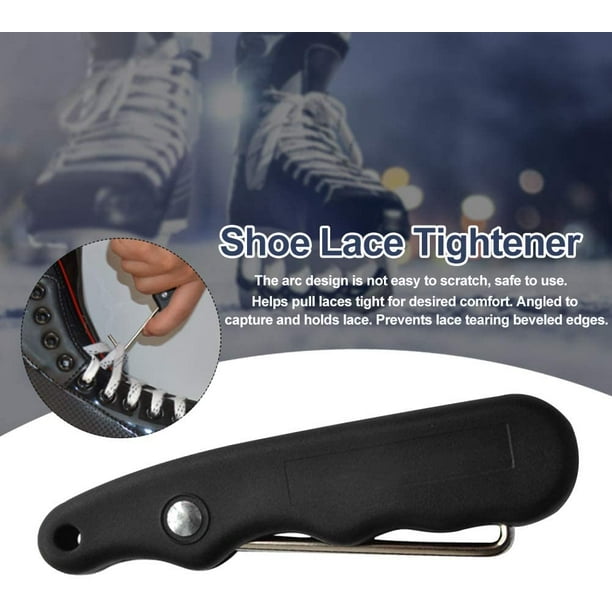 BDHI 2pcs Figure Ice Skate Lace Tightener Laces Puller Ice Skate Lace