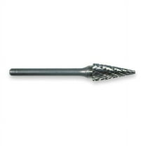 Widia Carbide Bur,Pointed Cone,1/8",Double Cut M41486