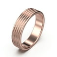 thumbnail image 2 of 10K Rose GoldRow Band, 2 of 4