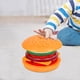 thumbnail image 3 of Juguetes de simulación de alimentos apilables para niños en edad preescolar, juguetes educativos tempranos y creativos. Hamburguesa, 3 of 9