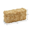 thumbnail image 2 of FloraCraft Decorative Straw Bale 5 Inch x 6 Inch x 13 Inch Natural, 2 of 3