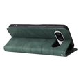 thumbnail image 5 of SaniMore for Google Pixel 8 Case with Folding Kickstand, Shock Resistant Magnetic Wallet PU Leather Cover with RFID Blocking Card Holder + Hand Strap Shockproof Protective Shell, Green, 5 of 8