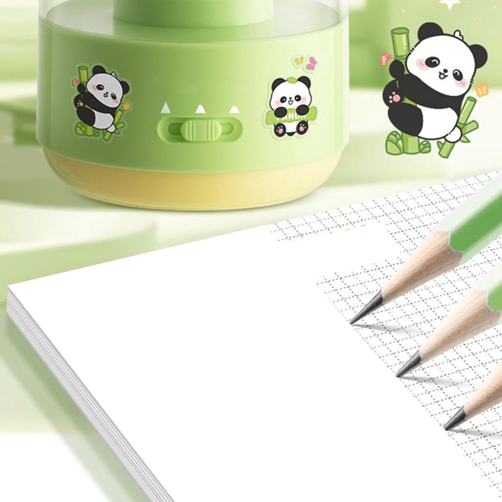 USB Automatic Electric Pencil Sharpener Auto Stop 3 Thickness Adjustable for 6mm-8mm Drawing Pencils Soft/Hard Charcoals