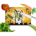 thumbnail image 2 of Caroline's Treasures Halloween Tricolor Corgi Glass Cutting Board Large, 2 of 2