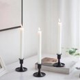 thumbnail image 5 of Set of 6 Black Iron Candle Stands Candle Holder European Candlestick Holder for Home Dining Celebrations Home Decor, 5 of 8