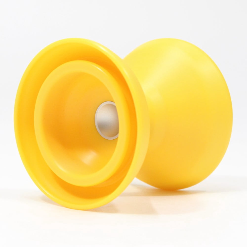 iYoYo UNLiMiTED Yo-Yo - Ryan Connolly Signature Offstring YoYo (Yellow with Silver Hub)