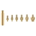 thumbnail image 1 of 6 Pieces Insert Brass Nuts Set Heat Embedment Copper Nuts Threaded Insert Brass, 1 of 7