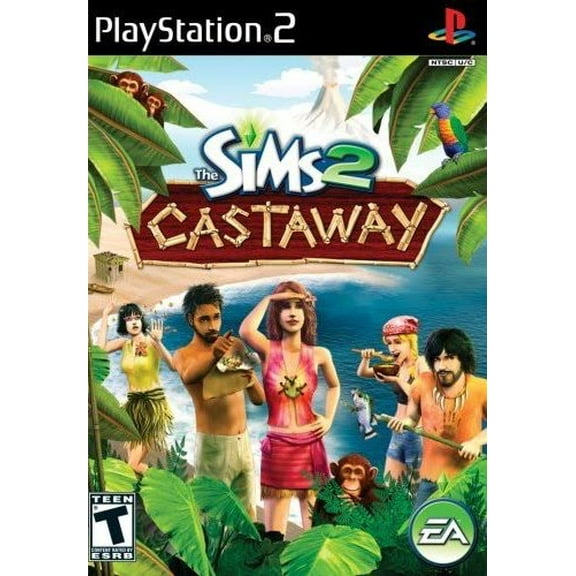 Restored The Sims 2: Castaway - PlayStation 2