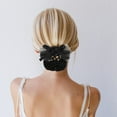 thumbnail image 1 of unbranded Accesorio Para Negro Con Red Y Clip De Moño Ideal Para Personal De Aerolíneas Y, 1 of 6