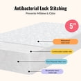 thumbnail image 4 of Dream on Me, Breathable Orthopedic Extra Firm Crib & Toddler Mattress, Reversible Design, 4 of 8