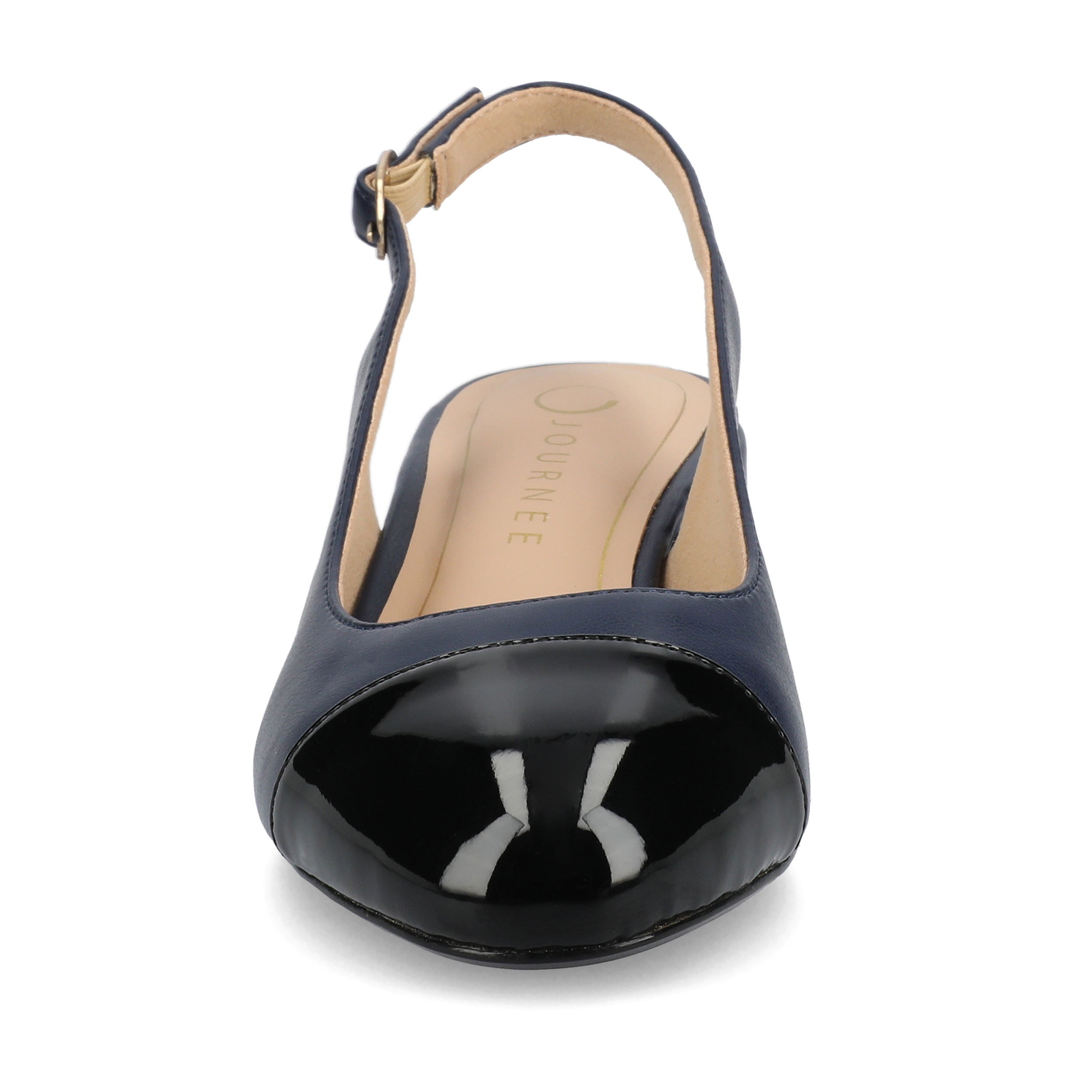 Journee Women's Sammie Slingback Block Heel Pumps photo 6