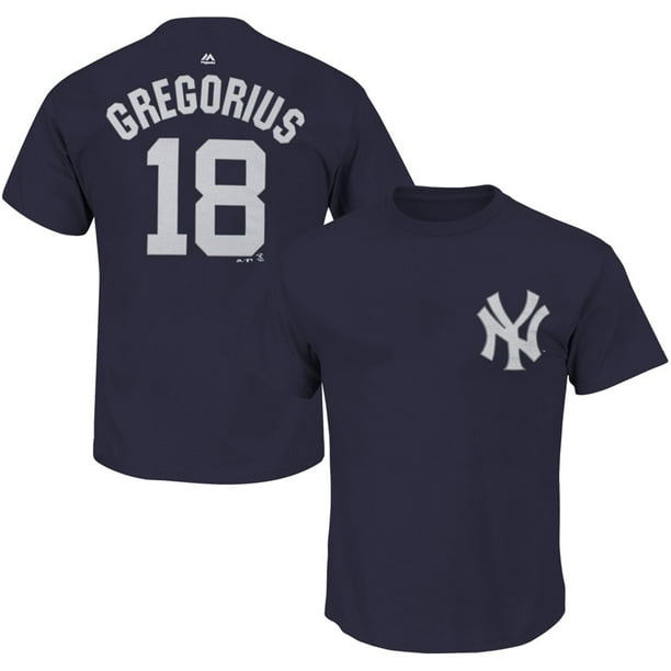 Didi Gregorius New York Yankees Majestic Big & Tall Player Name & Number T-Shirt - Navy