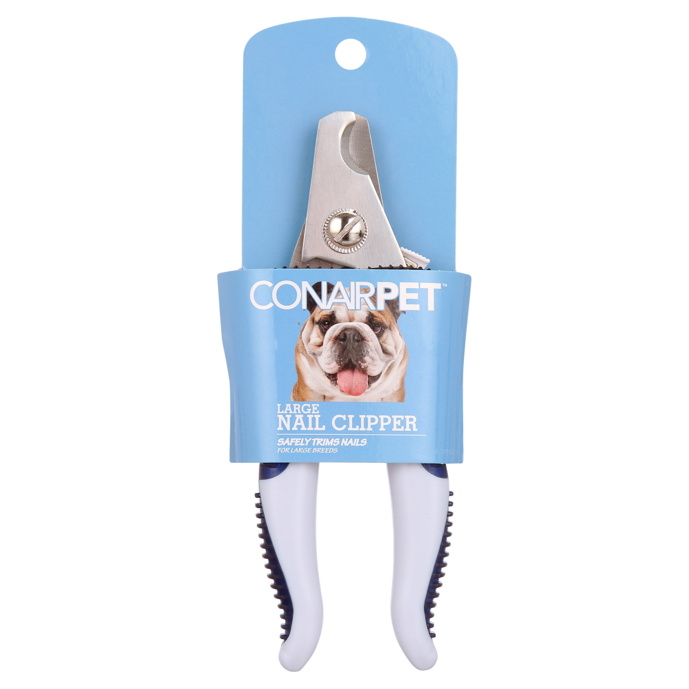 CONAIRPET Large Nail Clipper with Built-In Safety Guard, For Dogs & Cats