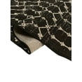 thumbnail image 4 of Furnish My Place Outdoor Collection Geometric Area Rug - 5 ft. 3 in. x 7 ft. 6 in. Black, Bohemian Rug for Living Room, Garden, Water Proof Carpet, 4 of 6