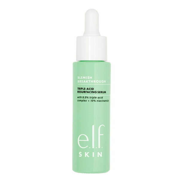 Sérum e.l.f. SKIN Blemish Breakthrough Triple-Acid Rejuvenaging