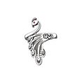 thumbnail image 1 of Bucle de tejer antiguo estereoscópico Vintage anillo de apertura ajustable guía de punto suministros de costura mujeres usando accesorios Ropa, zapatos y accesorios Miscelánea NJ647 plata oscura Qarigey AP010733-02B, 1 of 6
