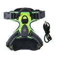 Aruwei Luminous Pet Harness Set, Rechargeable LED Dog Chest Strap