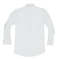 thumbnail image 3 of Paul Bernado Boy's 2204REG French Cuff Pique Design Dress Shirt - White - 8, 3 of 5