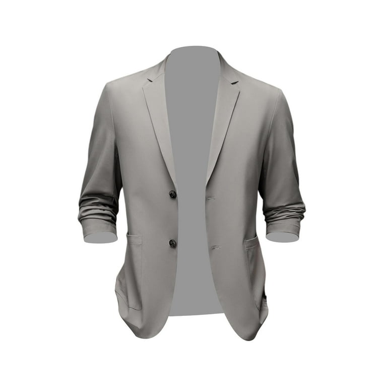 最旬ダウン Suit Jacket Men , Breathable Stylish Lightweight Mens Suit Clothing