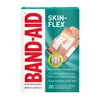 Band Aid Skin Flex Adhesive Bandages, Assorted Sizes, 20 Ea, 3 Pack