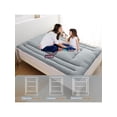 thumbnail image 4 of Bingirl Futon Mattress Full Size. Foldable Sleeping Mattress Tatami Mattress For Adults. Roll Up Japanese Style Floor Bed Dormitory Floor Mattress For Rv Travel Camping, 4 of 6